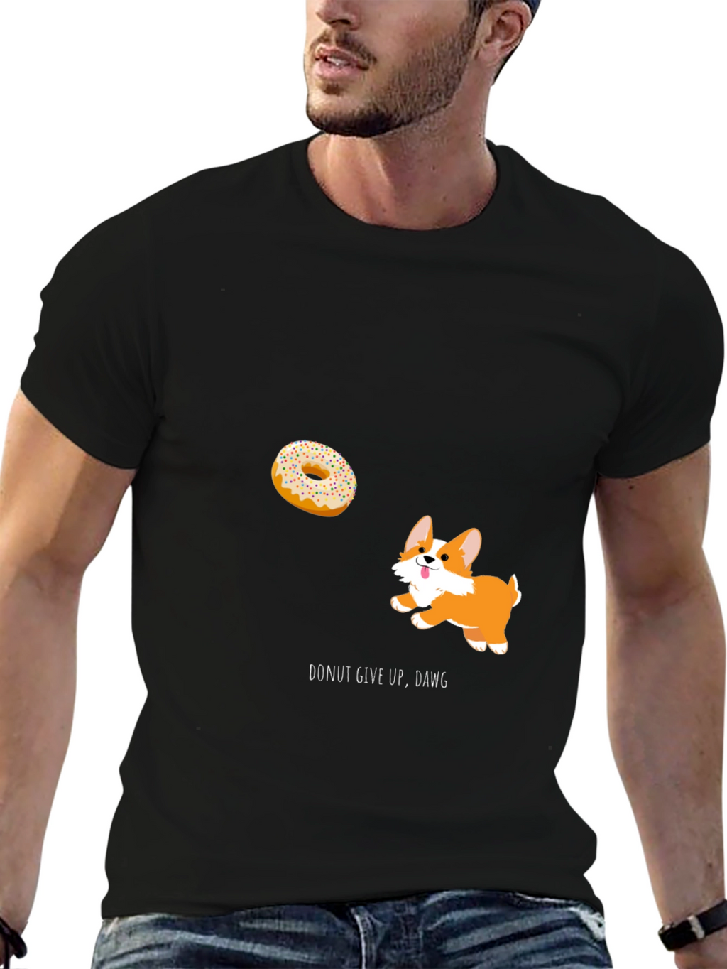 Donut Give Up Dawg T-Shirt