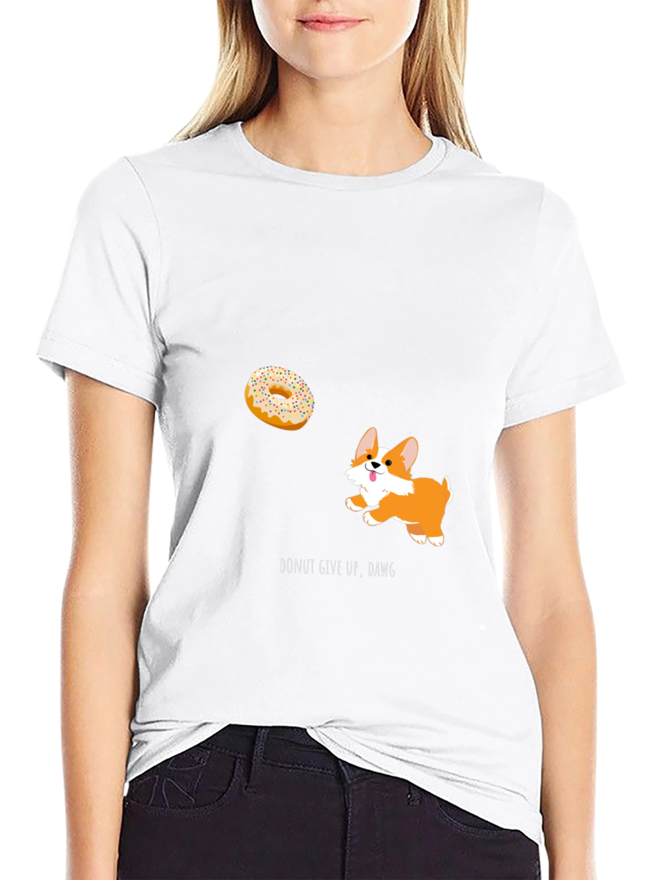 Donut Give Up Dawg T-Shirt
