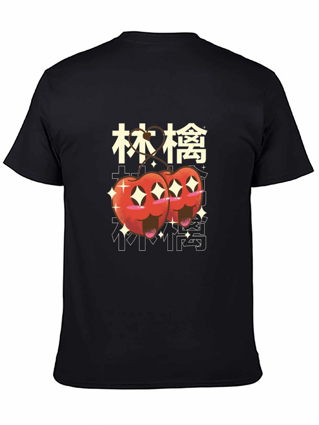 Kawaii Cherry Graphic Tee