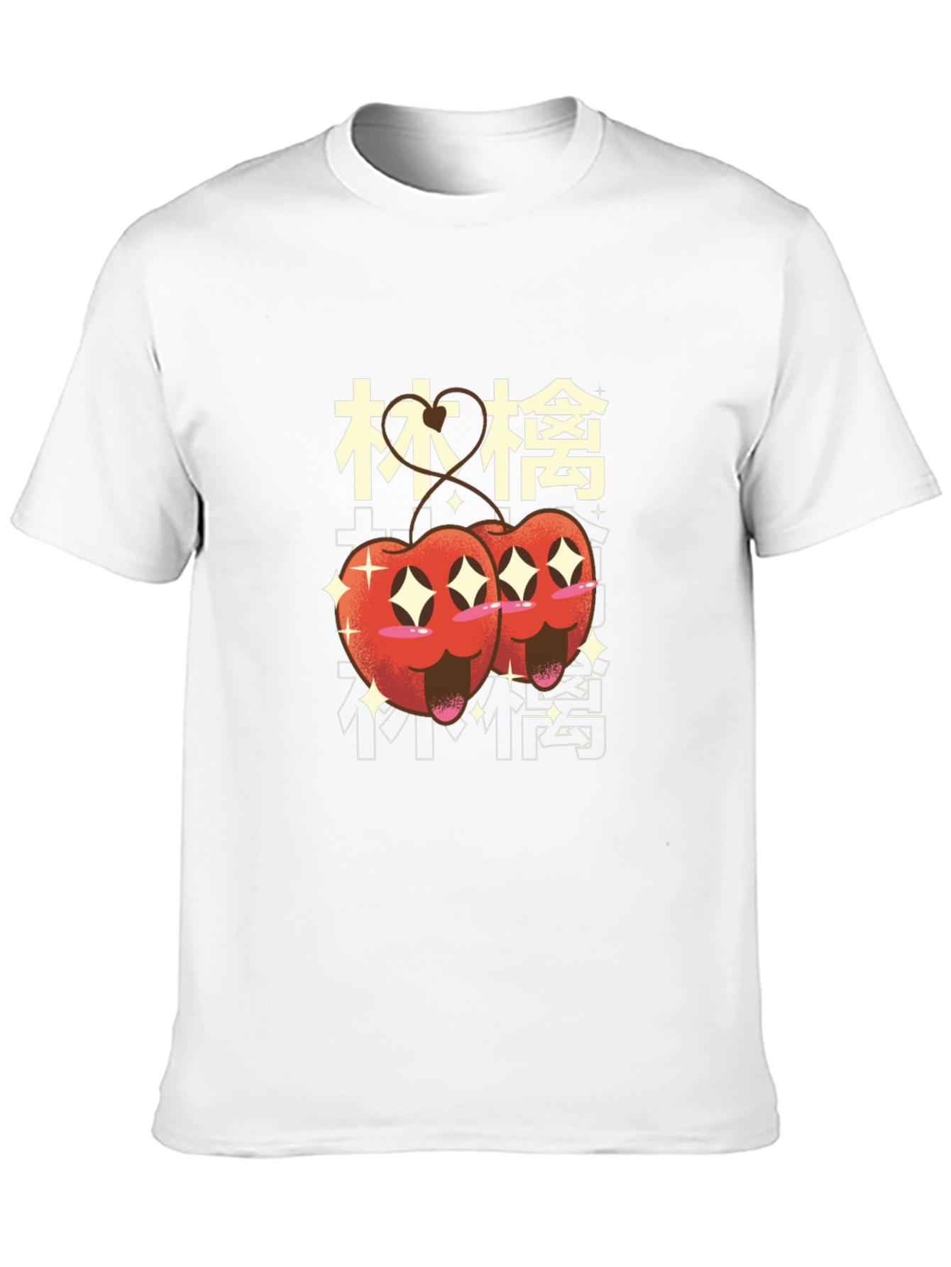 Kawaii Cherry Graphic Tee