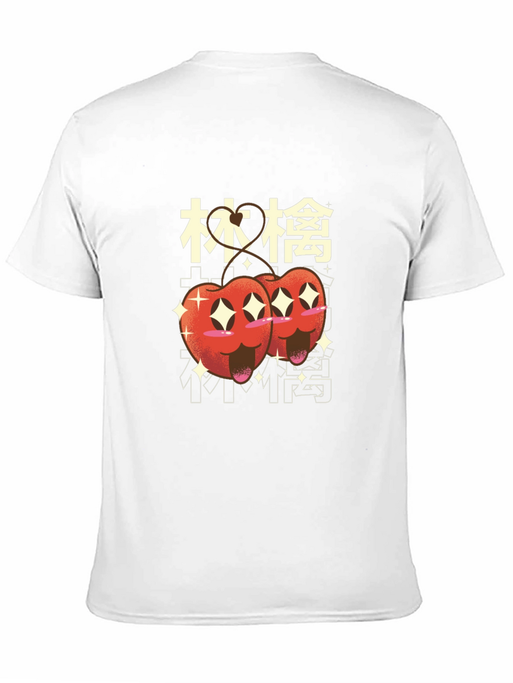 Kawaii Cherry Graphic Tee