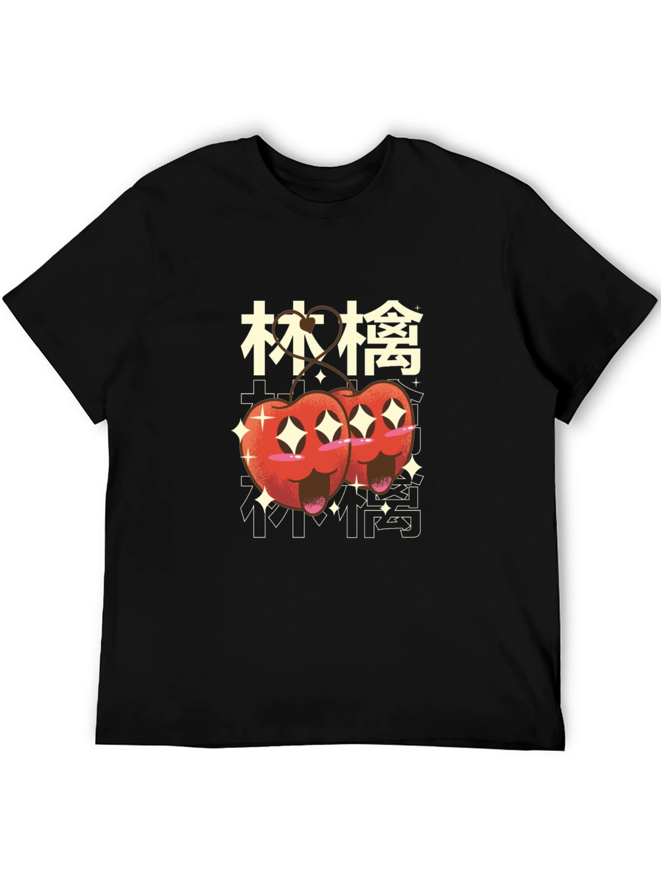 Kawaii Cherry Graphic Tee