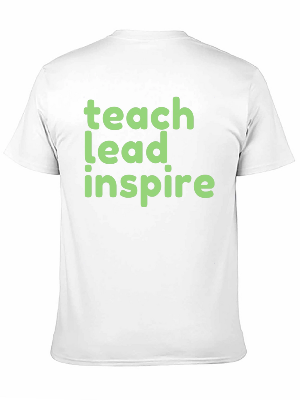 Teach Lead Inspire Graphic Tee - Black