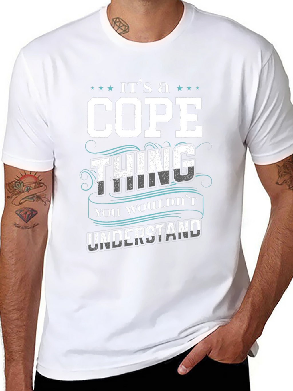 Its a Cope Thing - Funny Custom Name T-Shirt