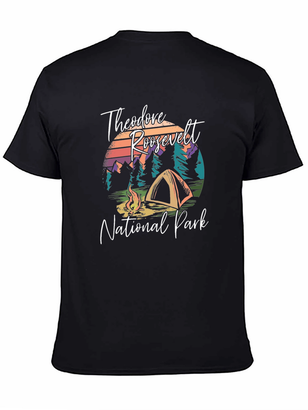 Theodore Roosevelt National Park Camping T-Shirt
