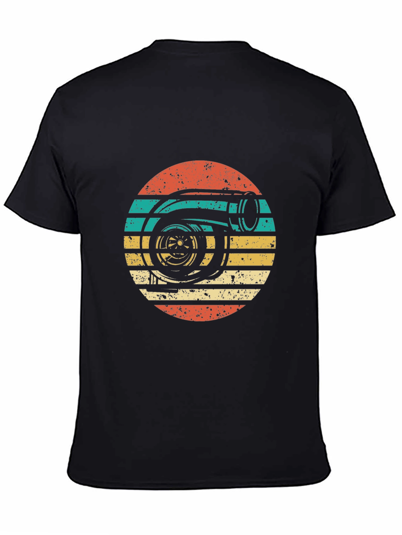 Retro Turbo Graphic T-Shirt - Vintage Style Car Enthusiast Tee