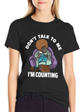 Dont Talk To Me Knitting Platypus T-Shirt