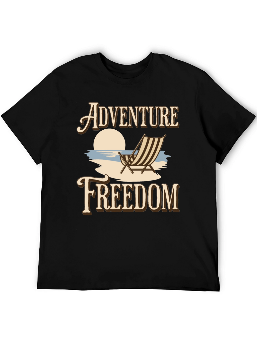 Adventure Freedom Graphic T-Shirt - Beach Vibes