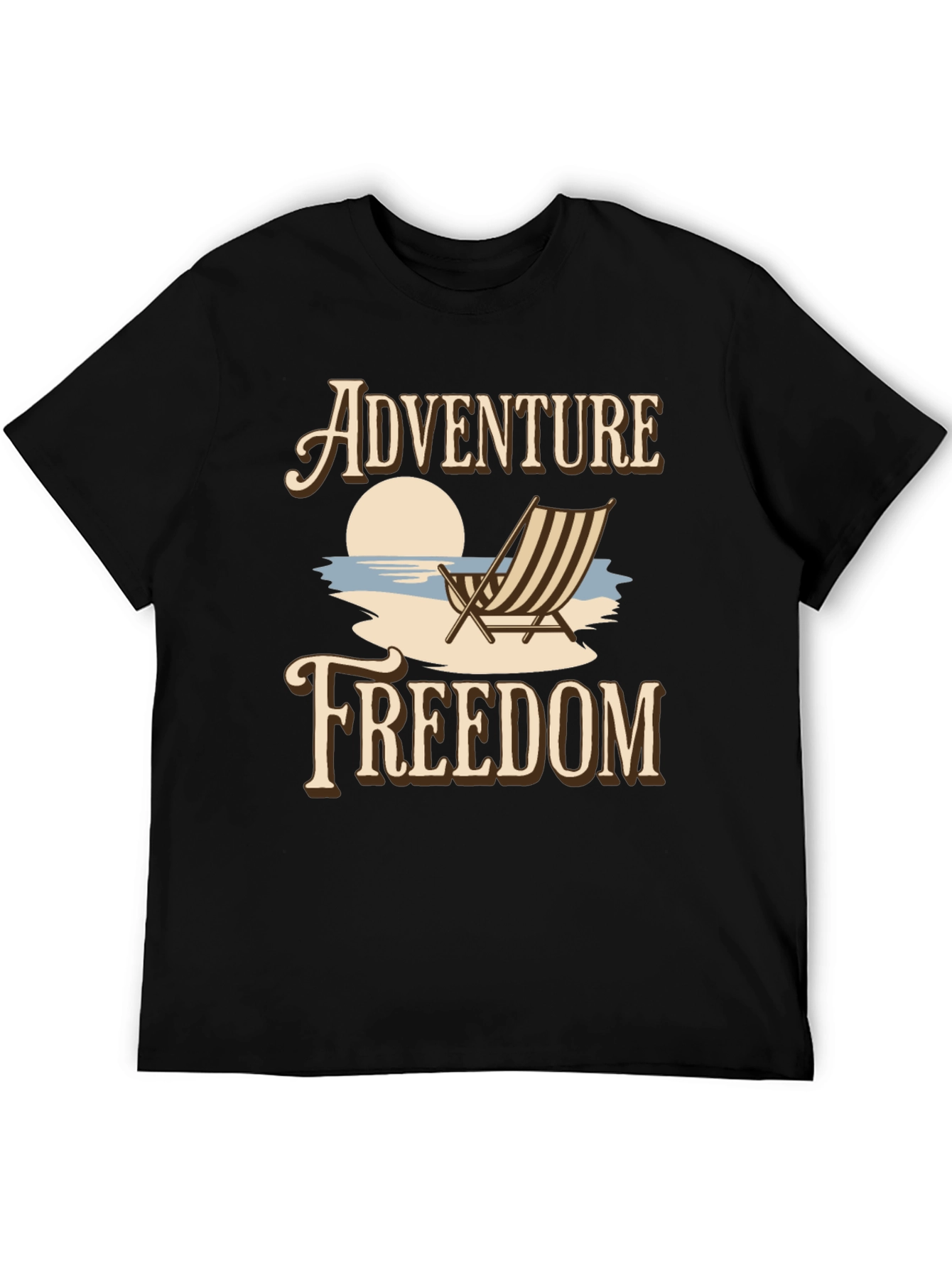 Adventure Freedom Graphic T-Shirt - Beach Vibes