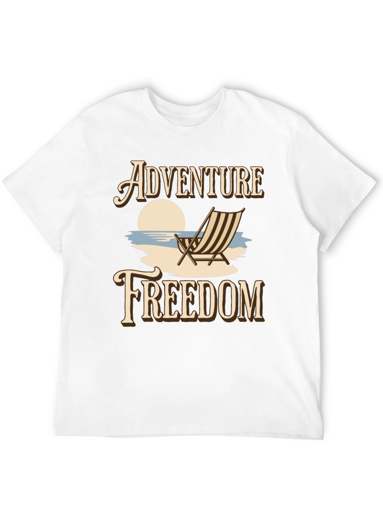 Adventure Freedom Graphic T-Shirt - Beach Vibes