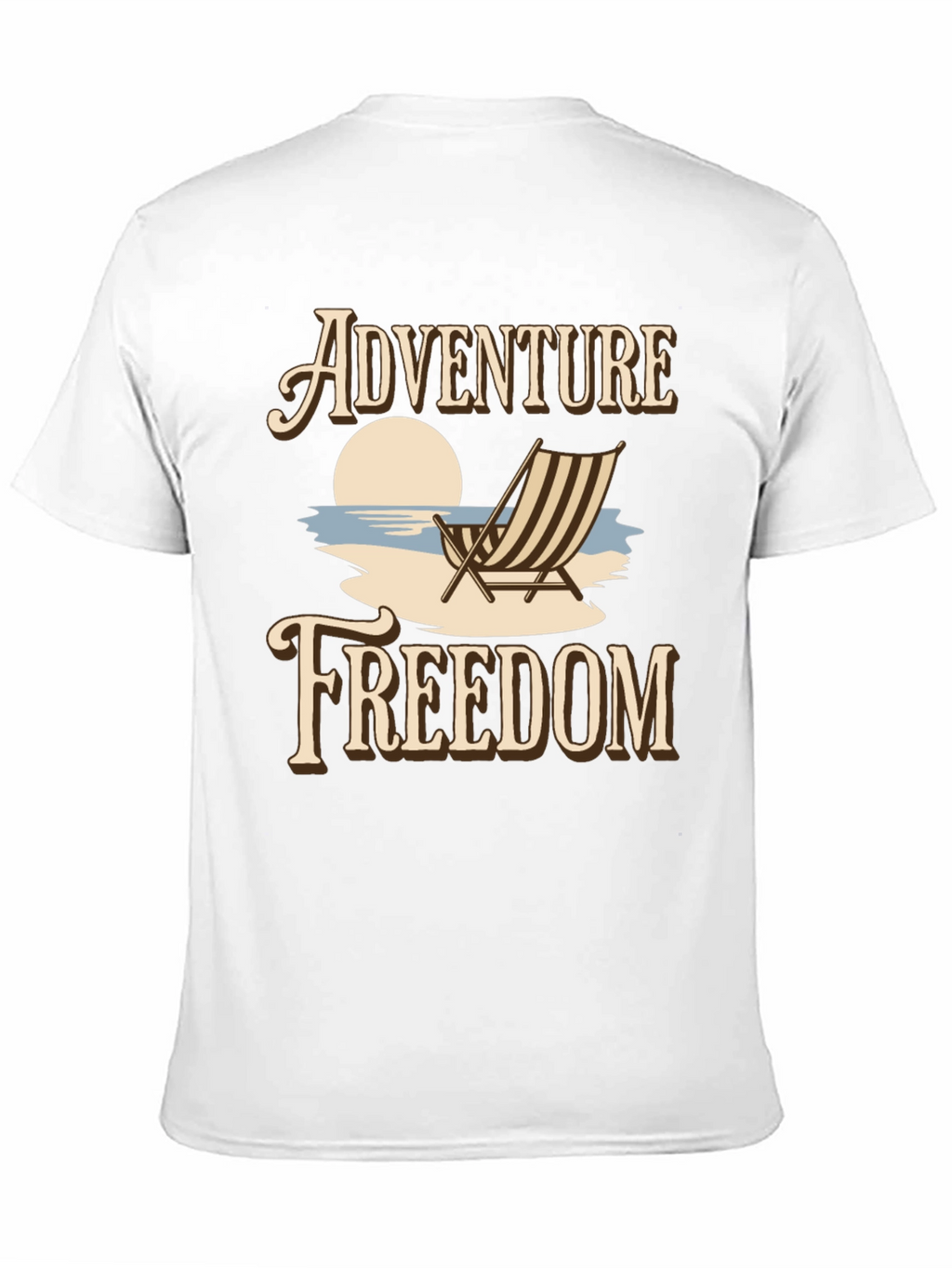 Adventure Freedom Graphic T-Shirt - Beach Vibes