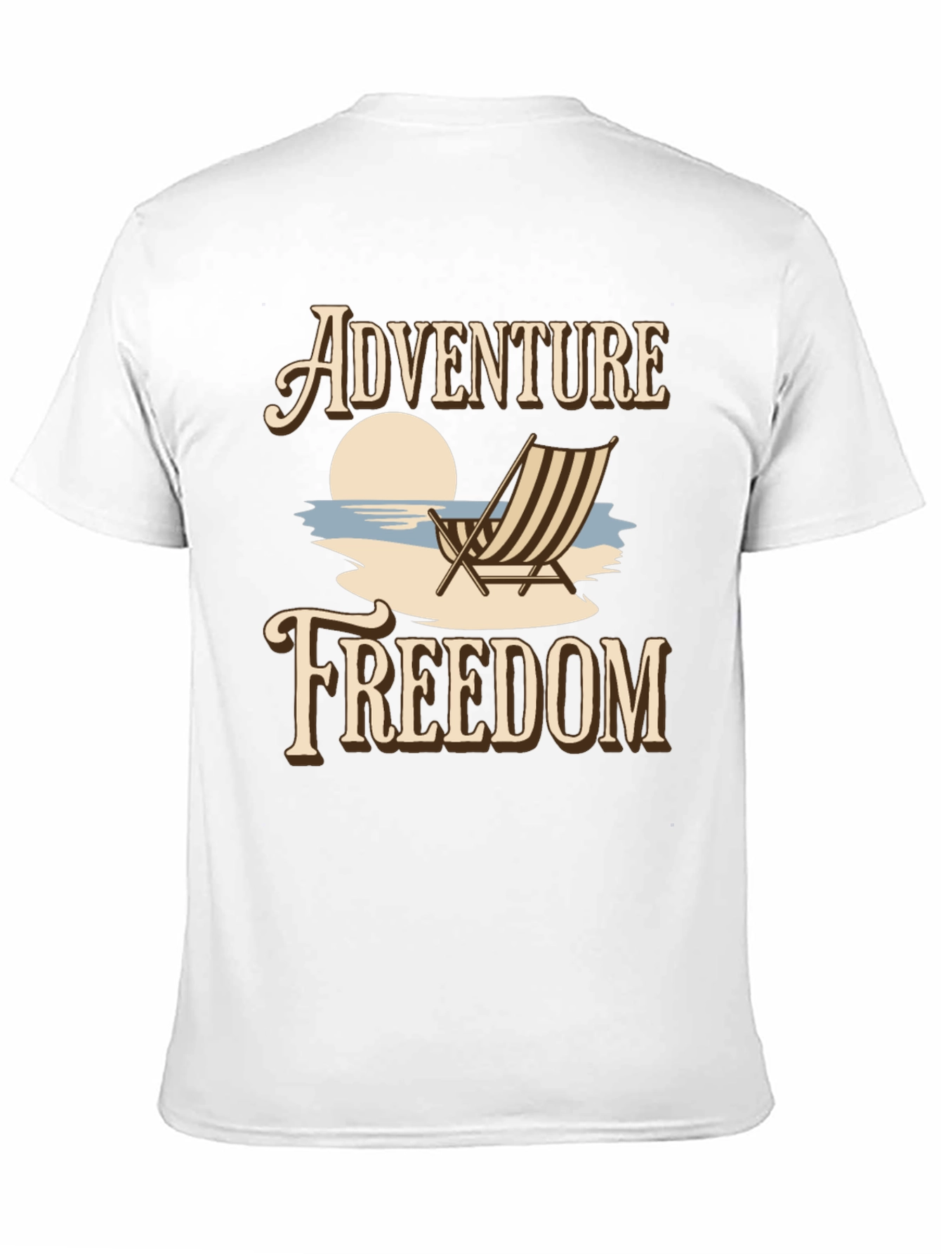 Adventure Freedom Graphic T-Shirt - Beach Vibes