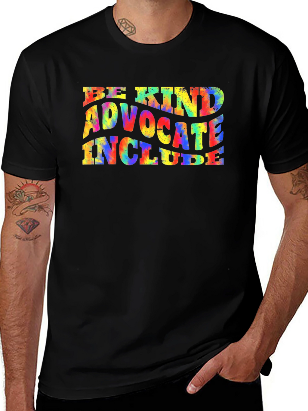 Be Kind Advocate Include Tie Dye T-Shirt