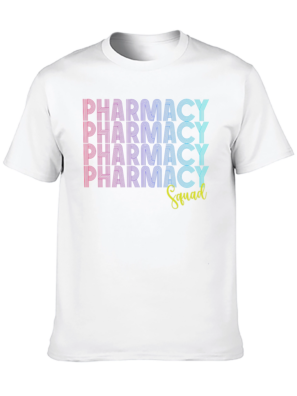 Pharmacy Squad Graphic Tee - Trendy & Comfortable