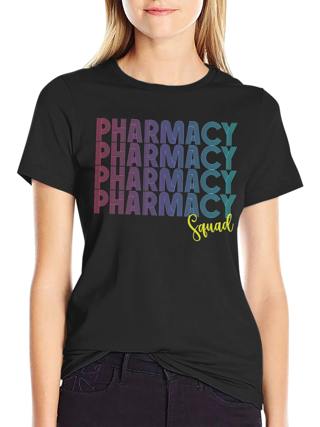 Pharmacy Squad Graphic Tee - Trendy & Comfortable