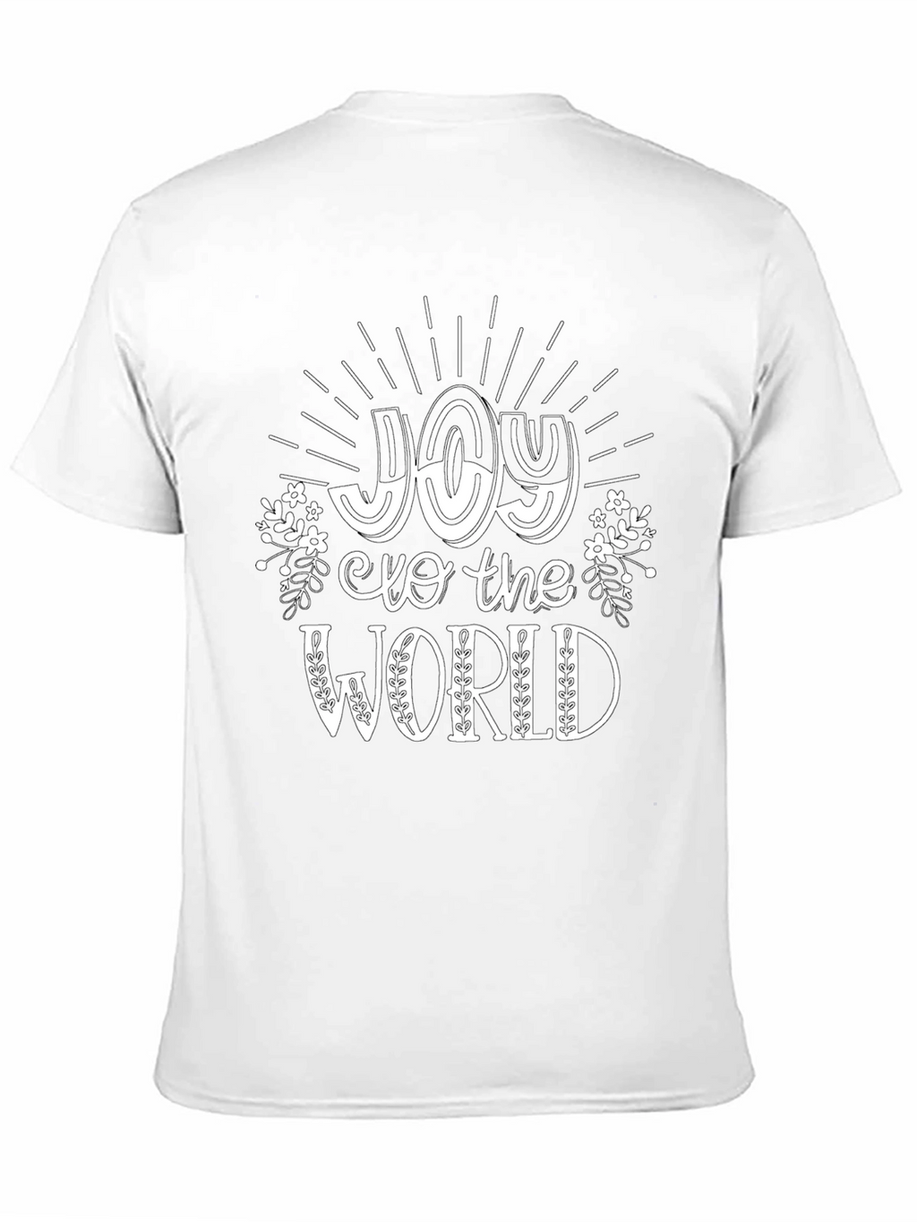 Joy to the World Black Graphic Tee