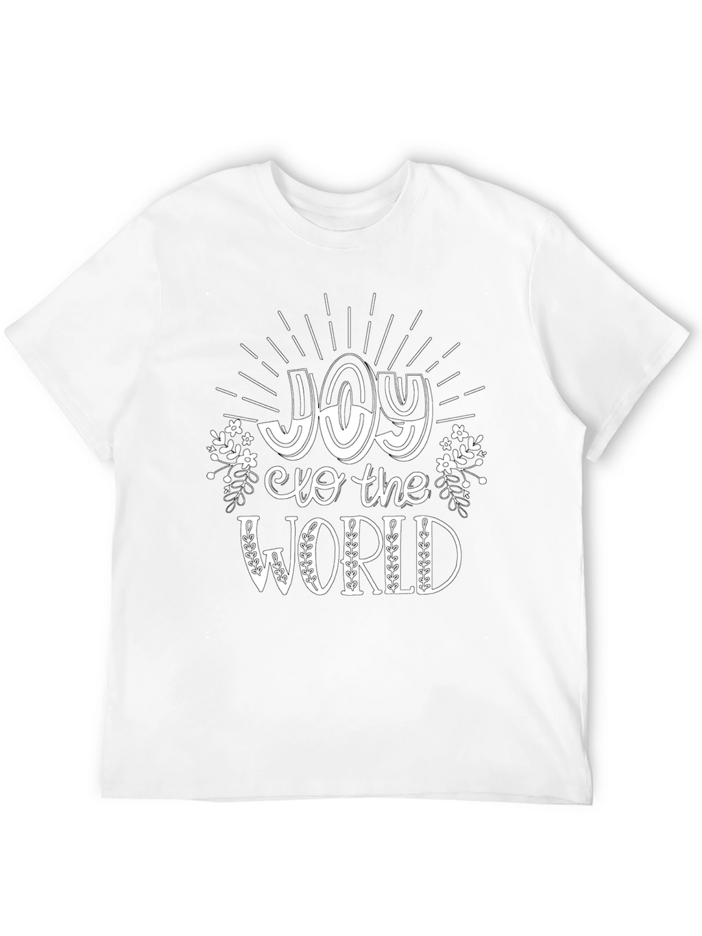 Joy to the World Black Graphic Tee
