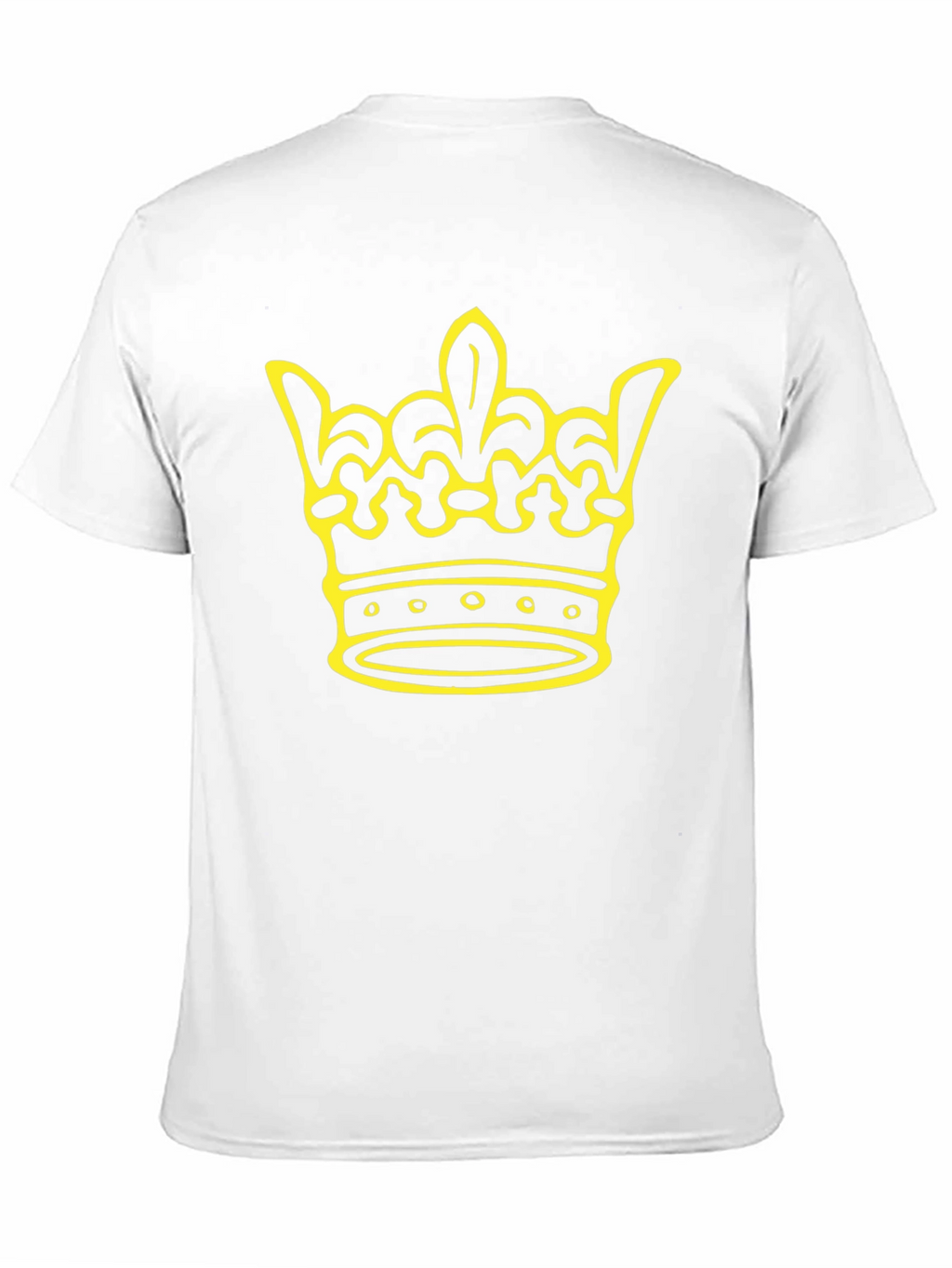 Crown Graphic Tee - Black Cotton Blend