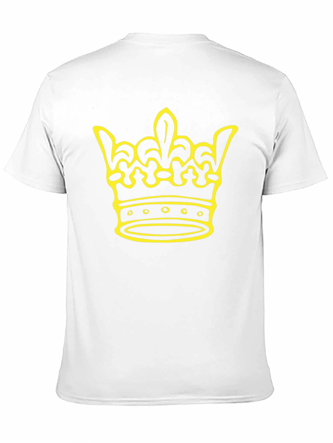 Crown Graphic Tee - Black Cotton Blend