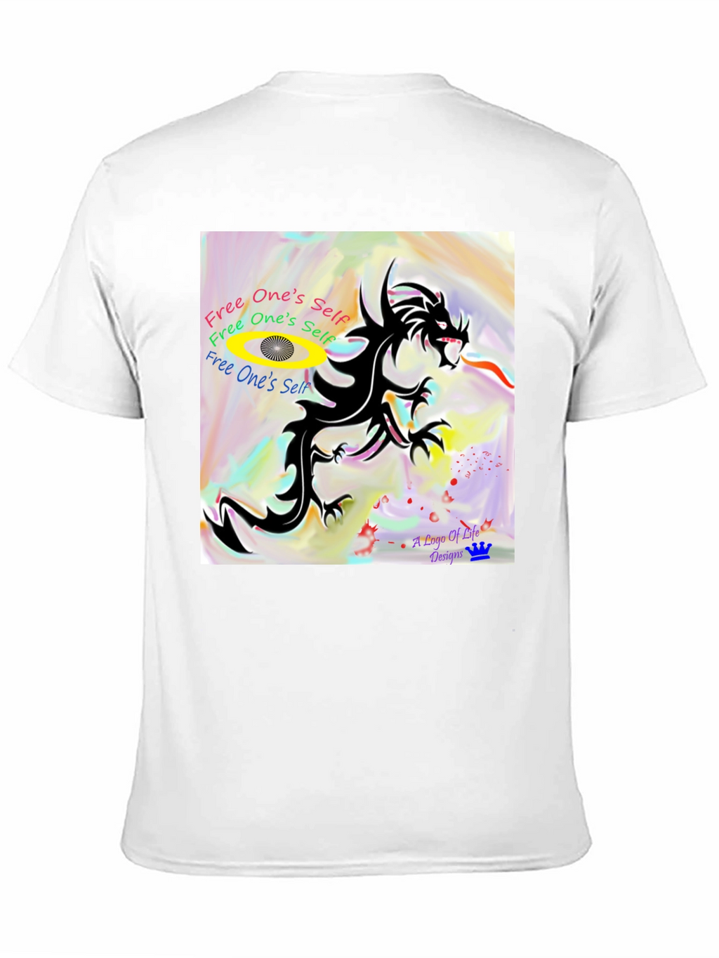 Dragon Graphic Tee - Free Your Spirit