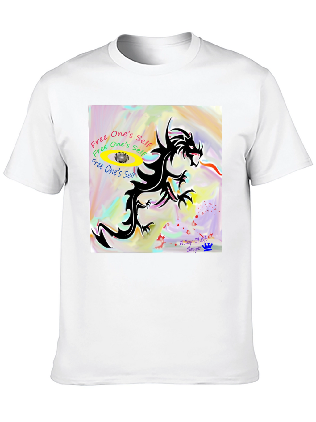 Dragon Graphic Tee - Free Your Spirit