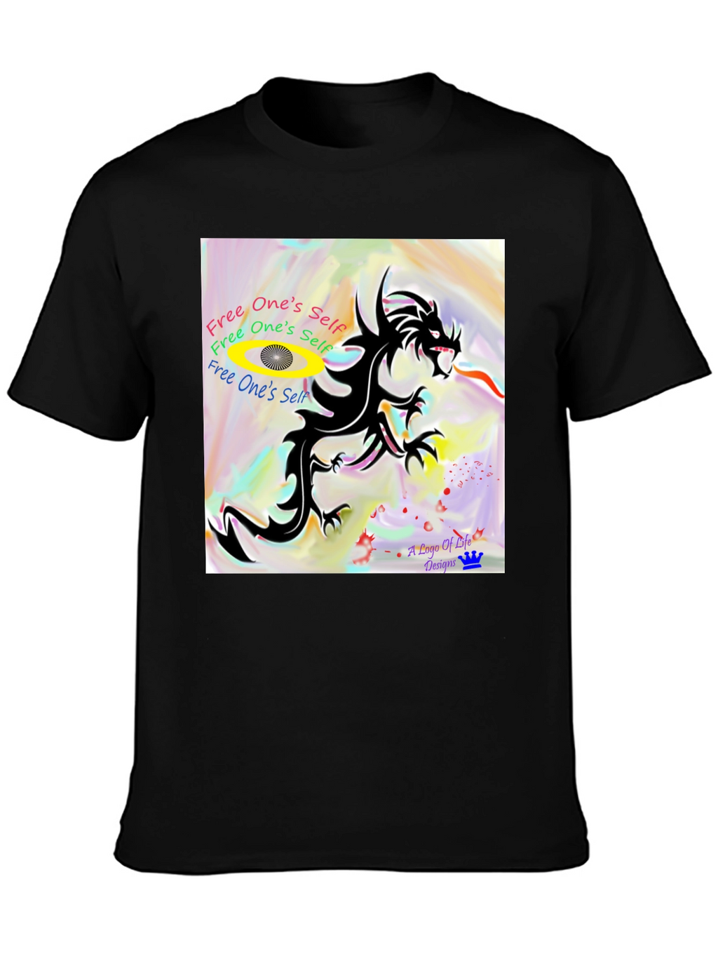 Dragon Graphic Tee - Free Your Spirit
