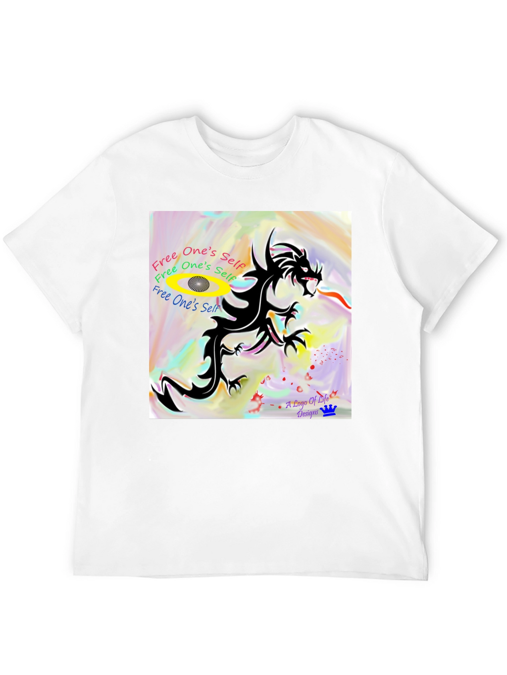 Dragon Graphic Tee - Free Your Spirit