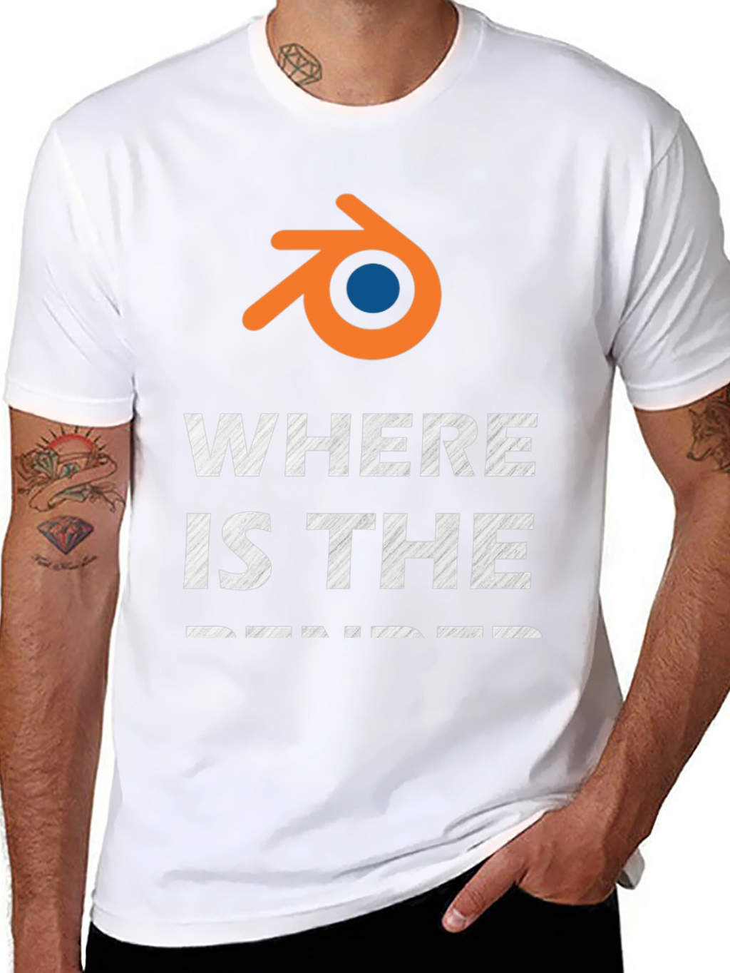 Where is the Render Blender T-Shirt