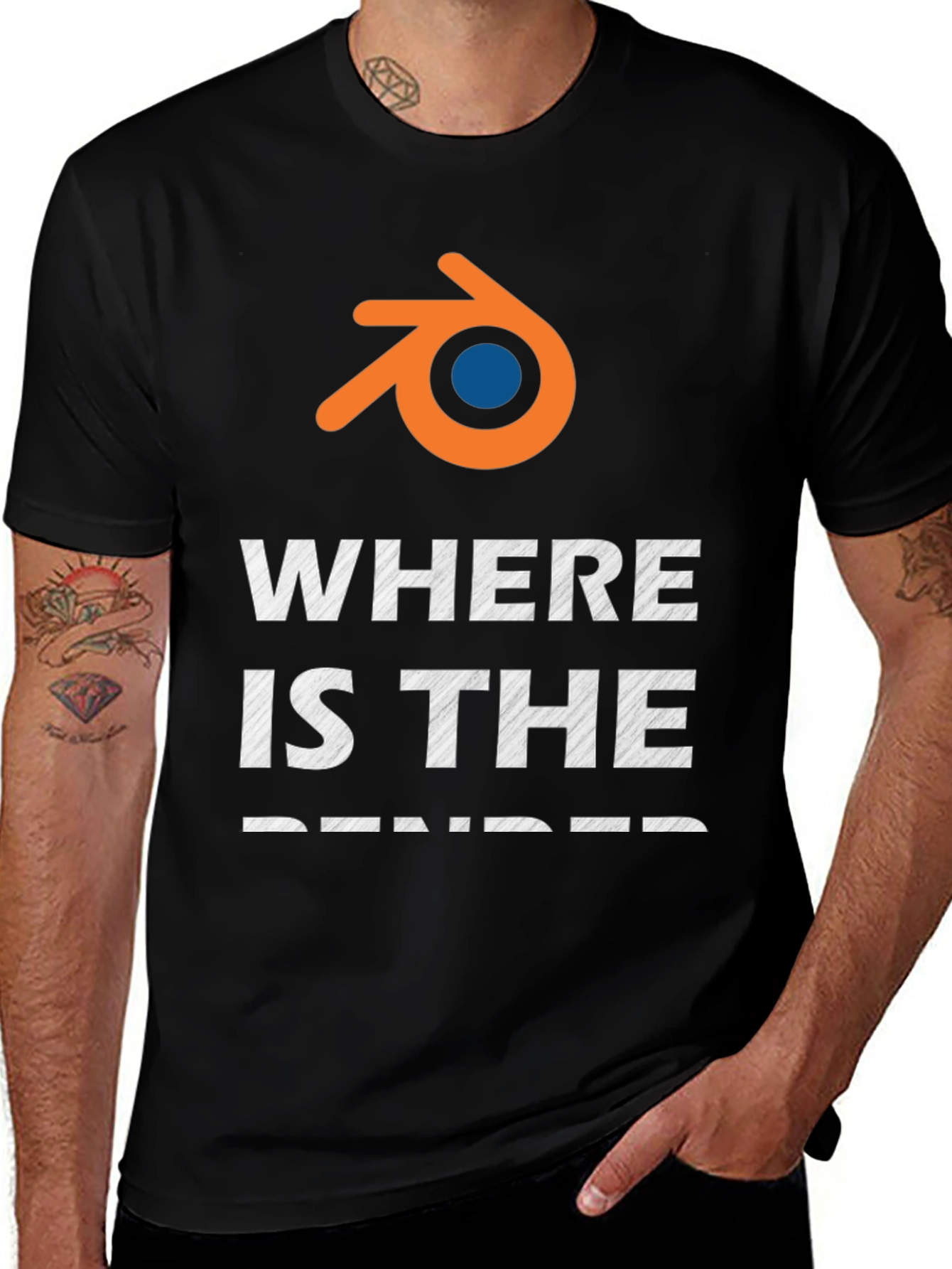 Where is the Render Blender T-Shirt