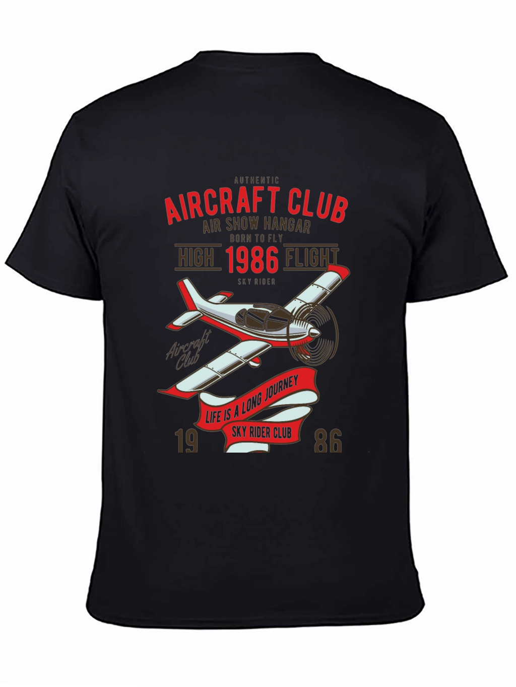 Aircraft Club T-Shirt - 1986 Flight