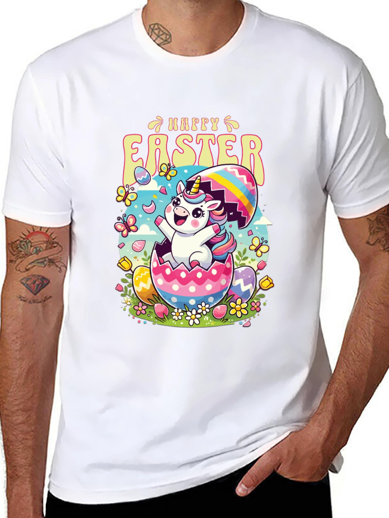 Happy Easter Unicorn T-Shirt