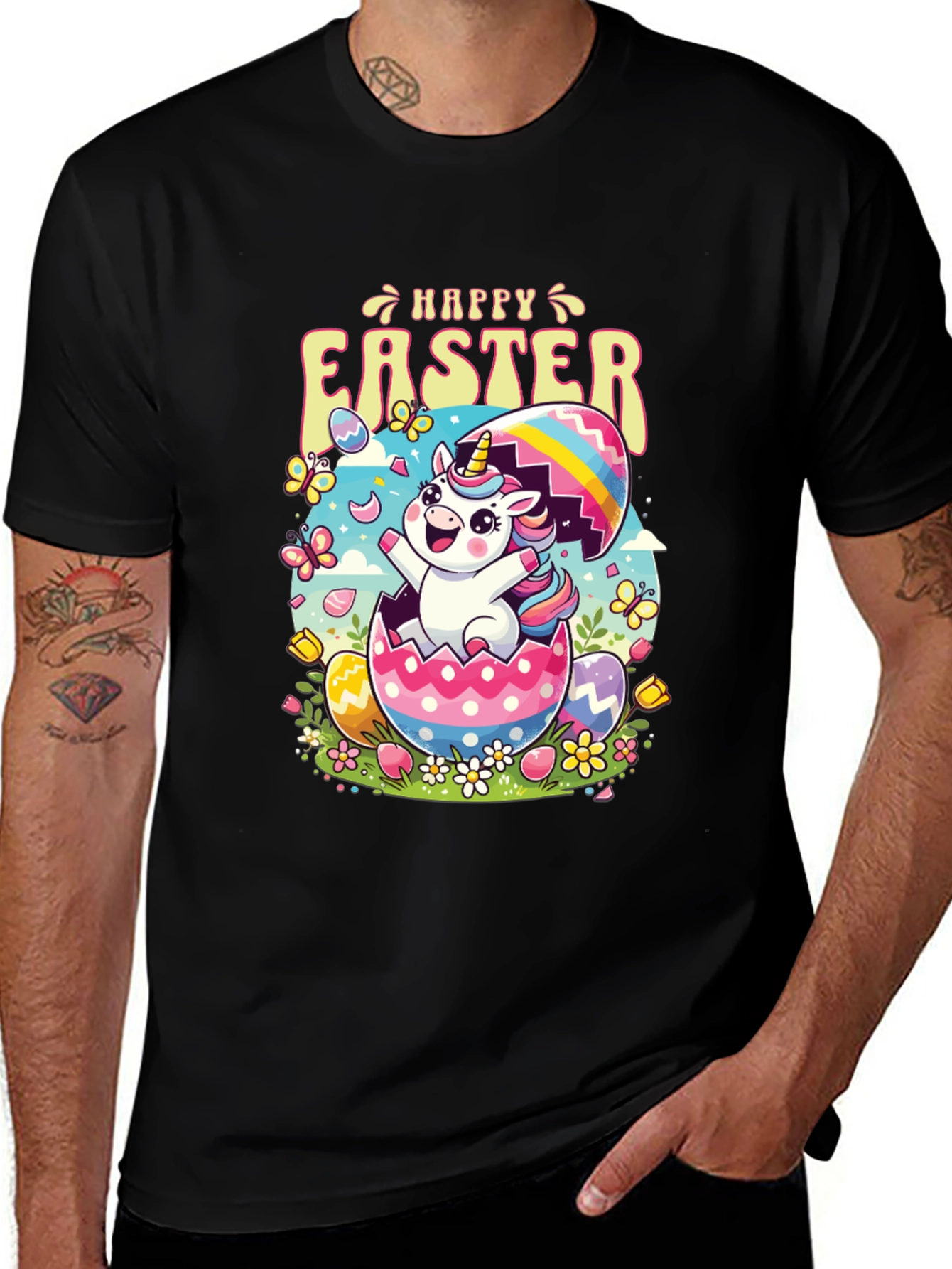Happy Easter Unicorn T-Shirt