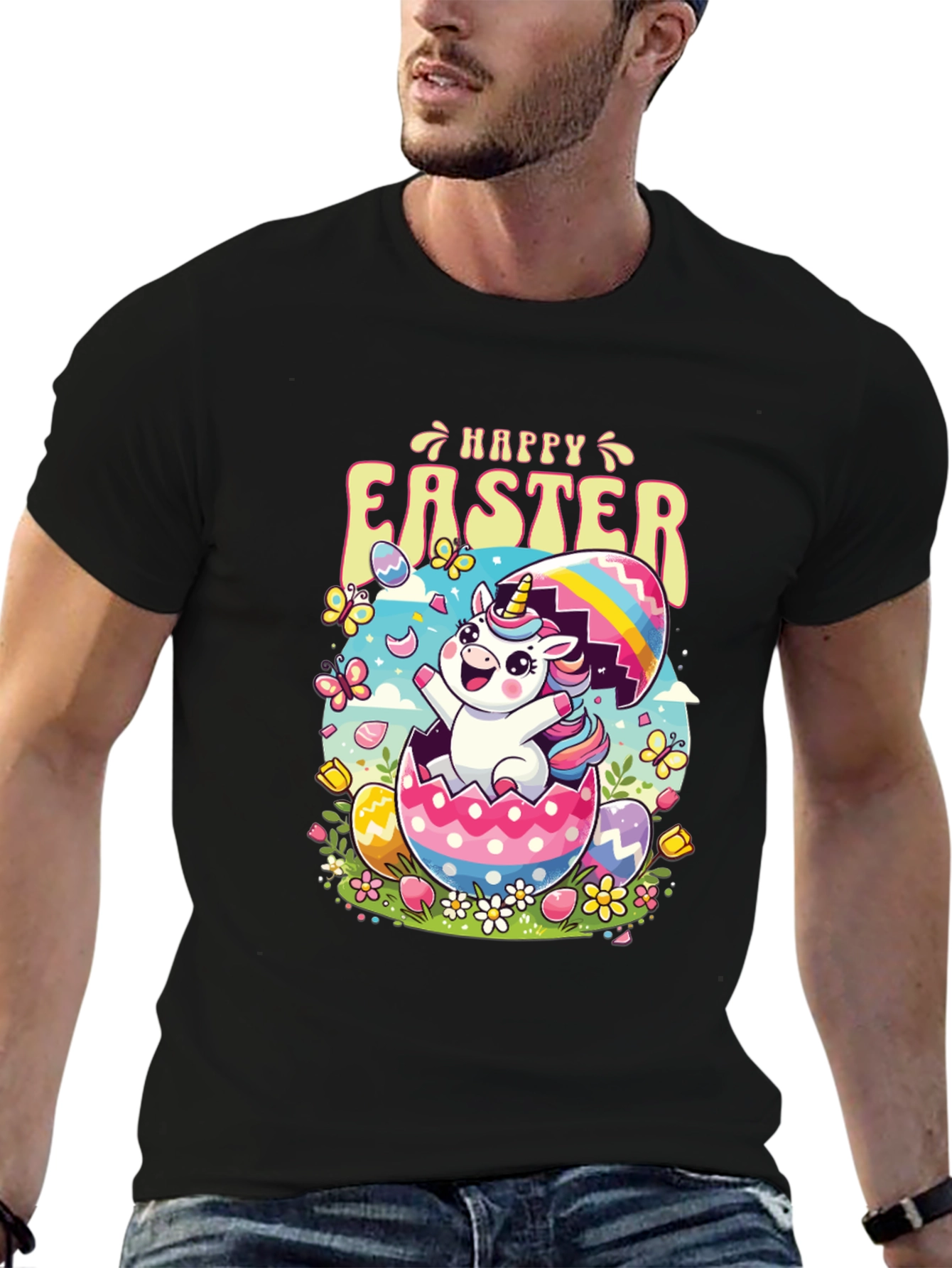 Happy Easter Unicorn T-Shirt
