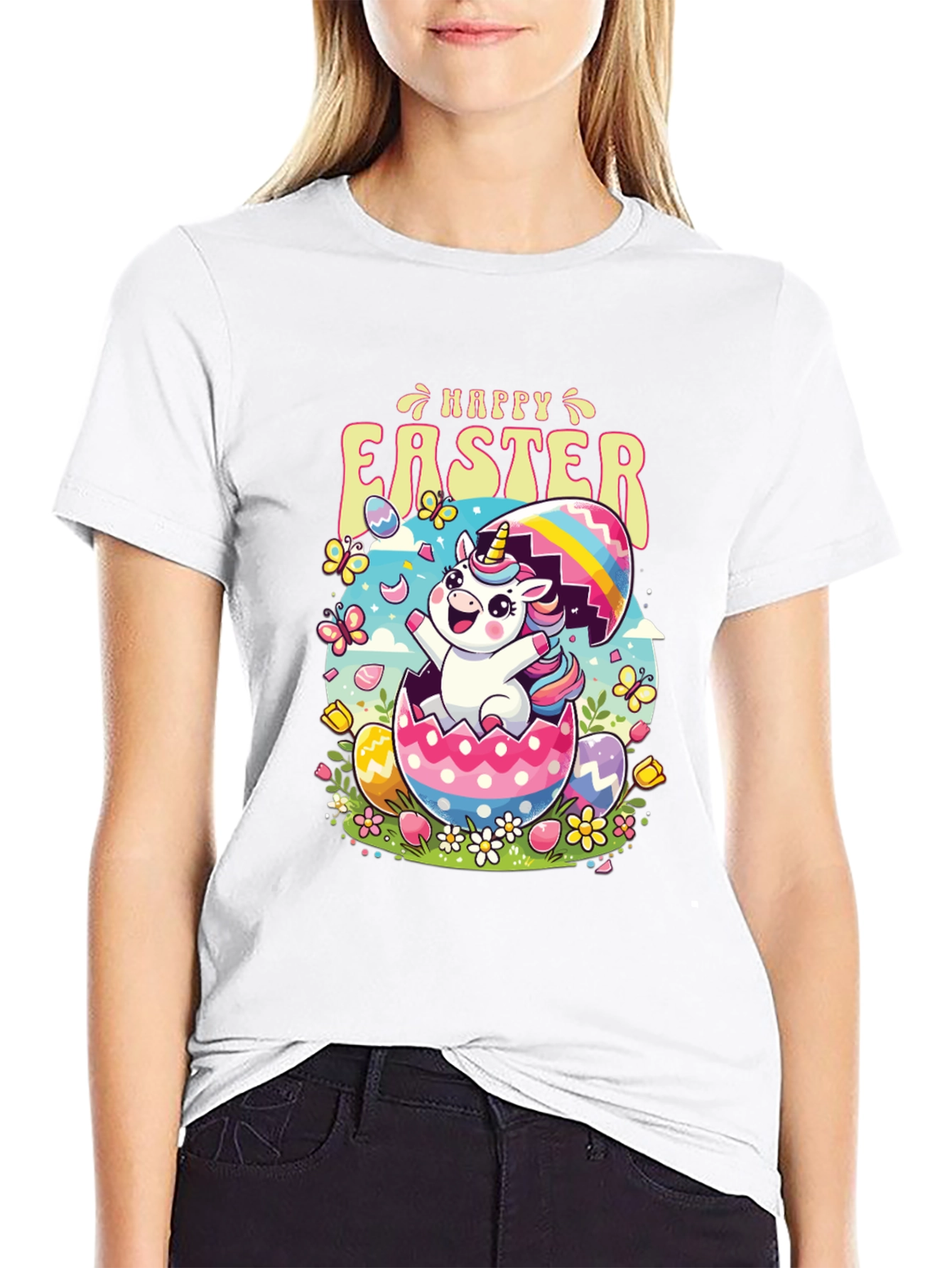 Happy Easter Unicorn T-Shirt