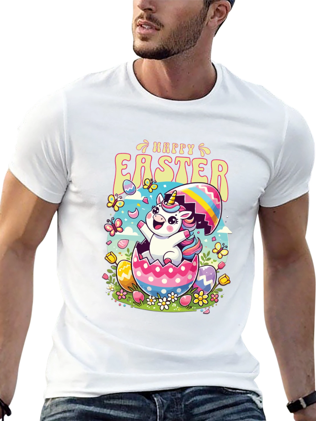 Happy Easter Unicorn T-Shirt