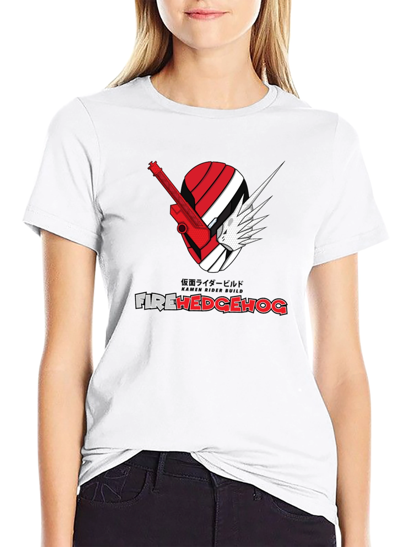 Fire Hedgehog Graphic T-Shirt