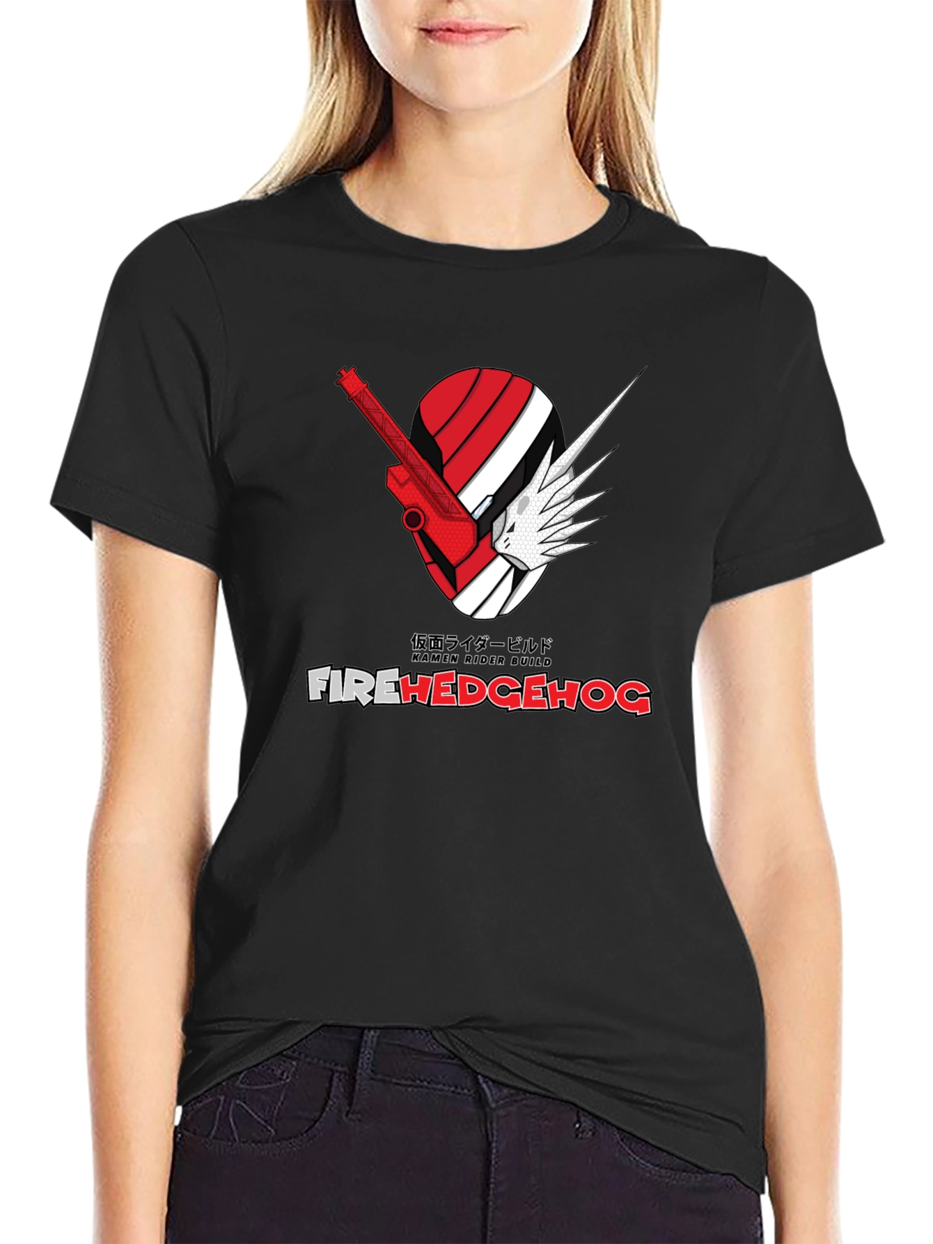 Fire Hedgehog Graphic T-Shirt