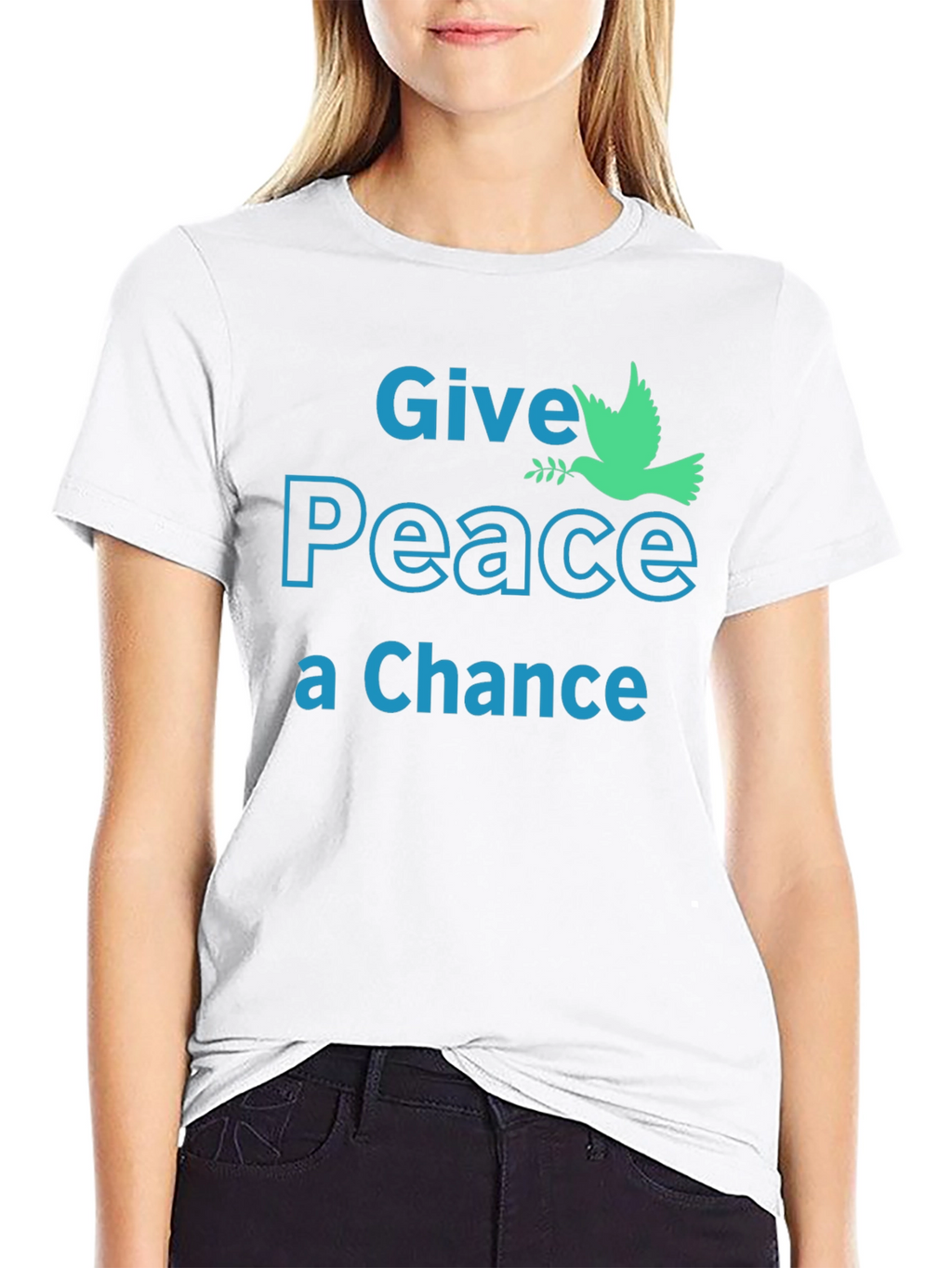 Give Peace a Chance Graphic T-Shirt