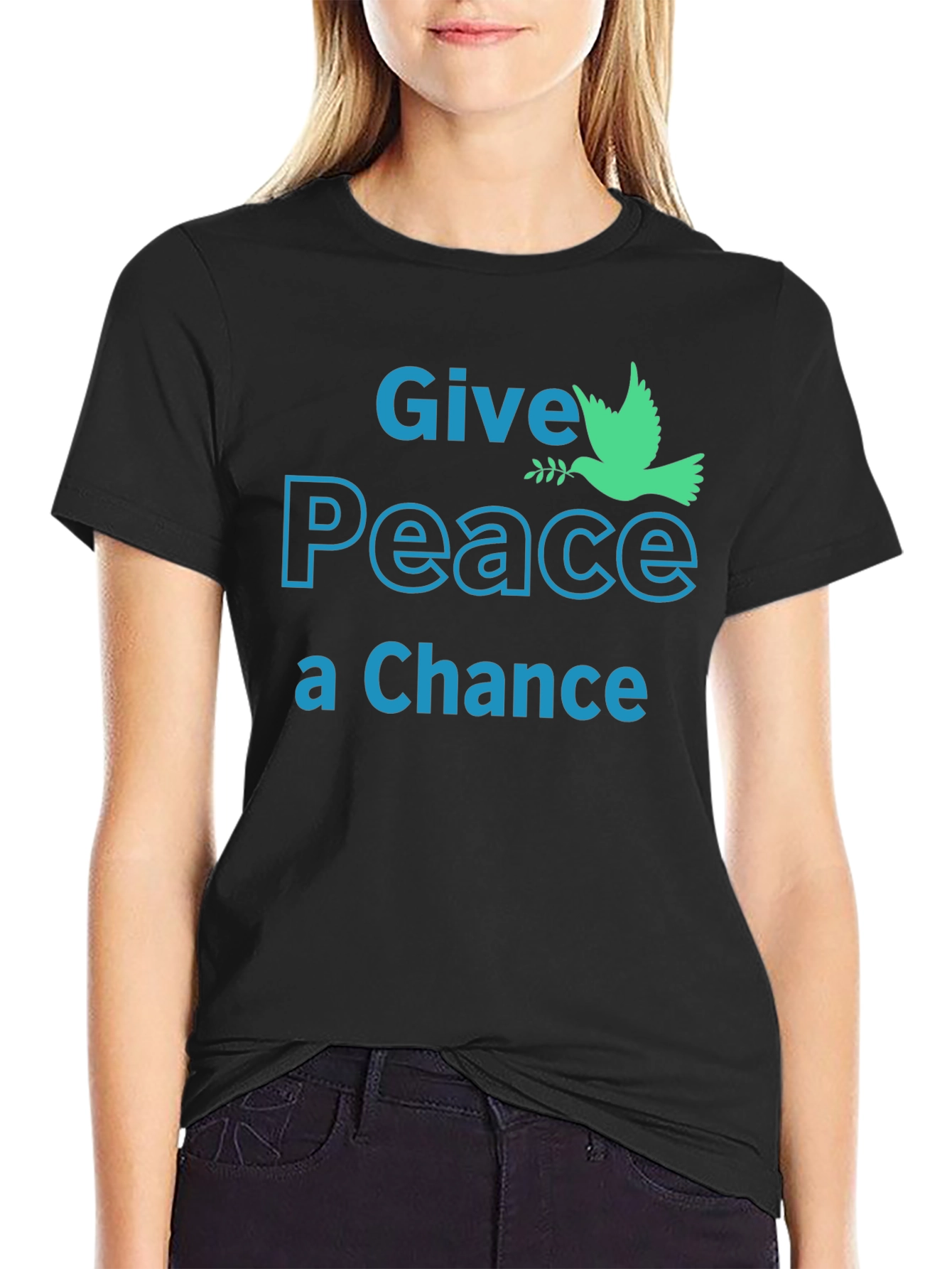 Give Peace a Chance Graphic T-Shirt
