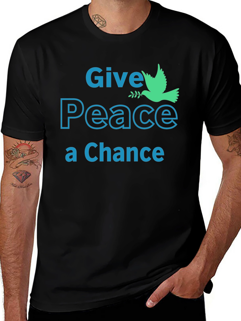 Give Peace a Chance Graphic T-Shirt
