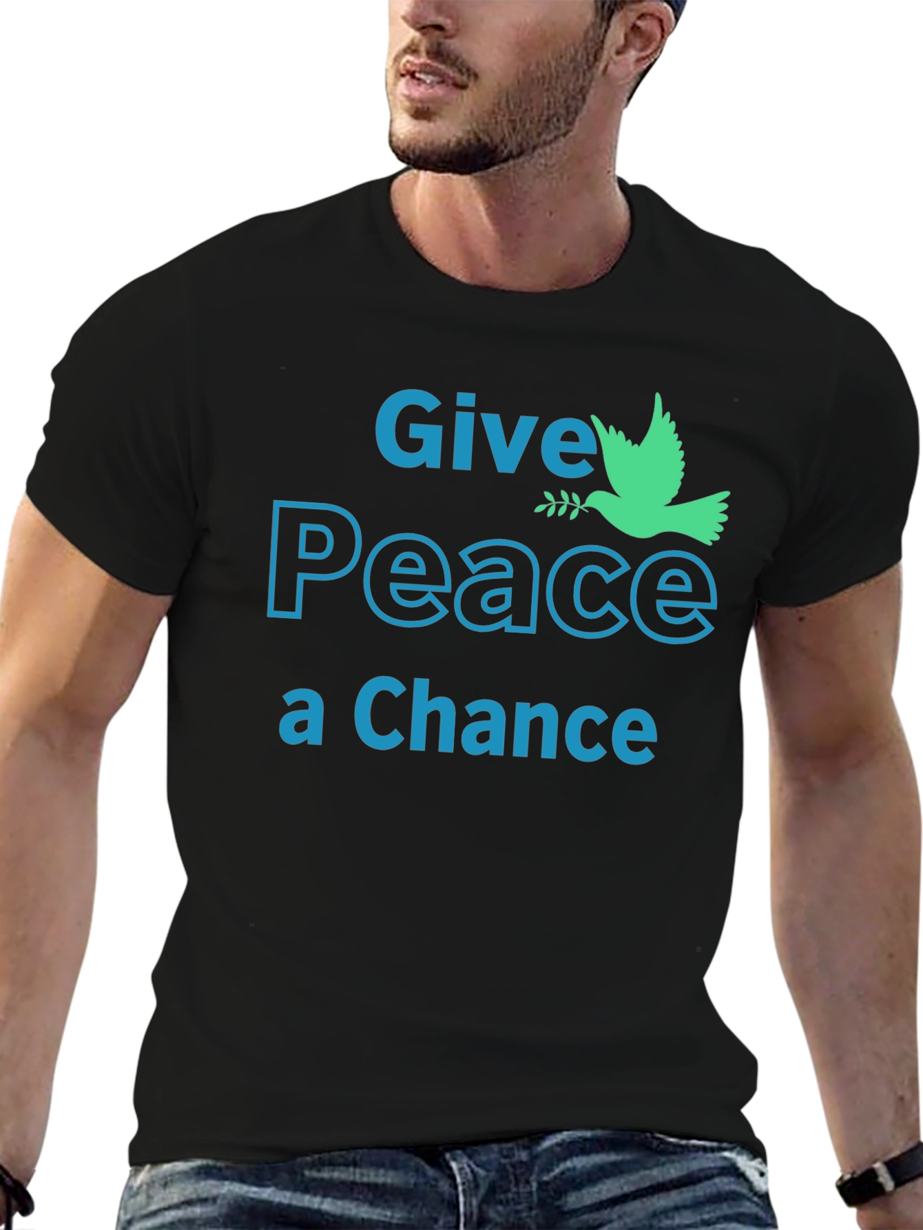 Give Peace a Chance Graphic T-Shirt