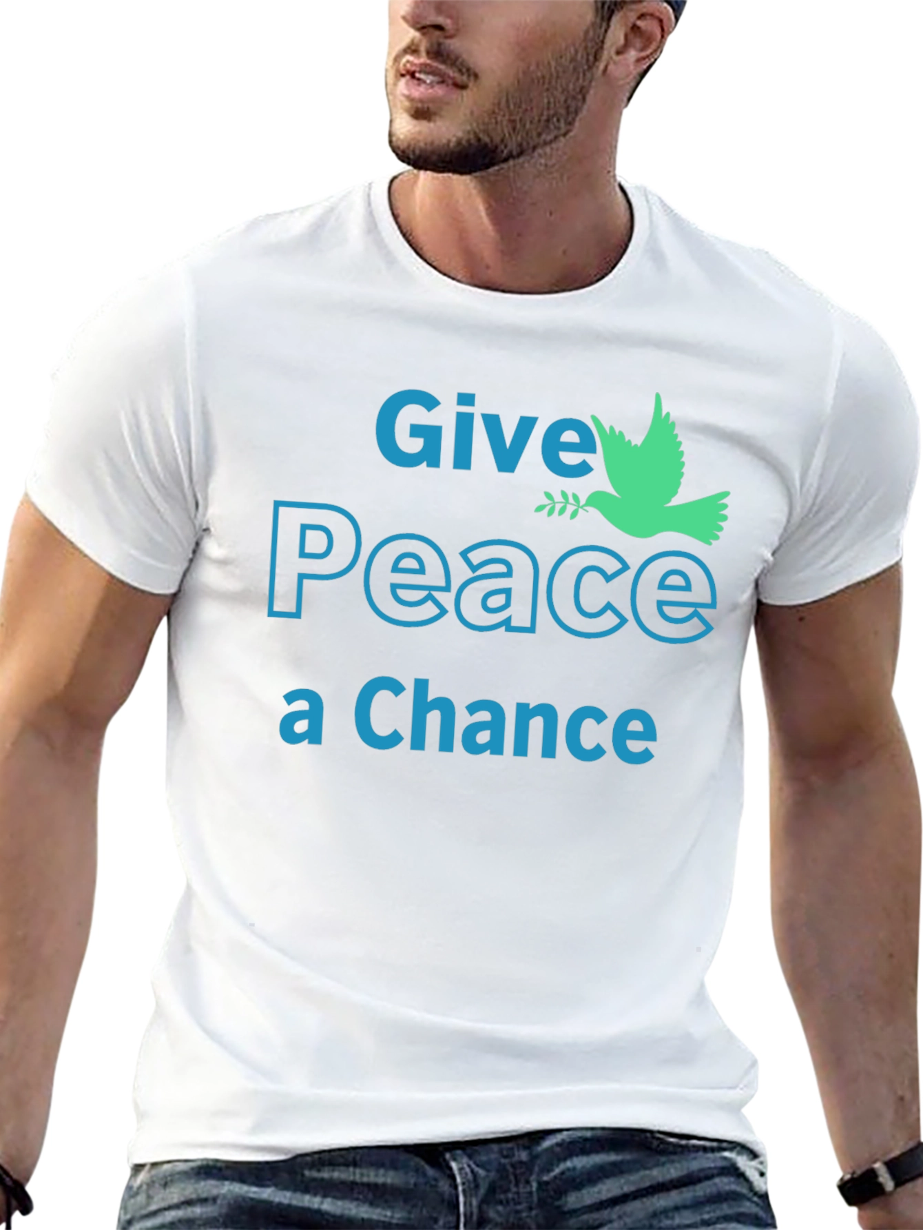 Give Peace a Chance Graphic T-Shirt