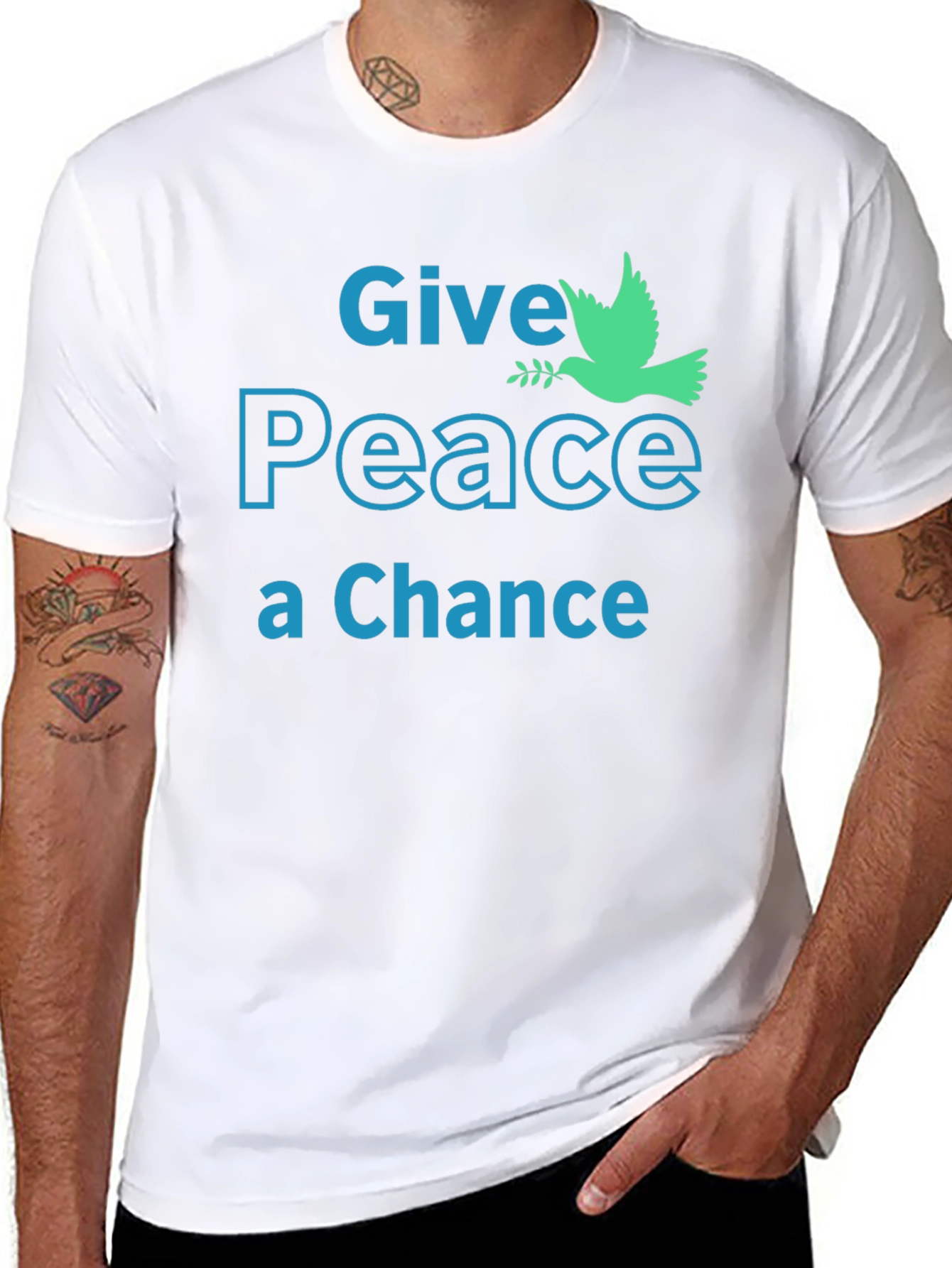Give Peace a Chance Graphic T-Shirt