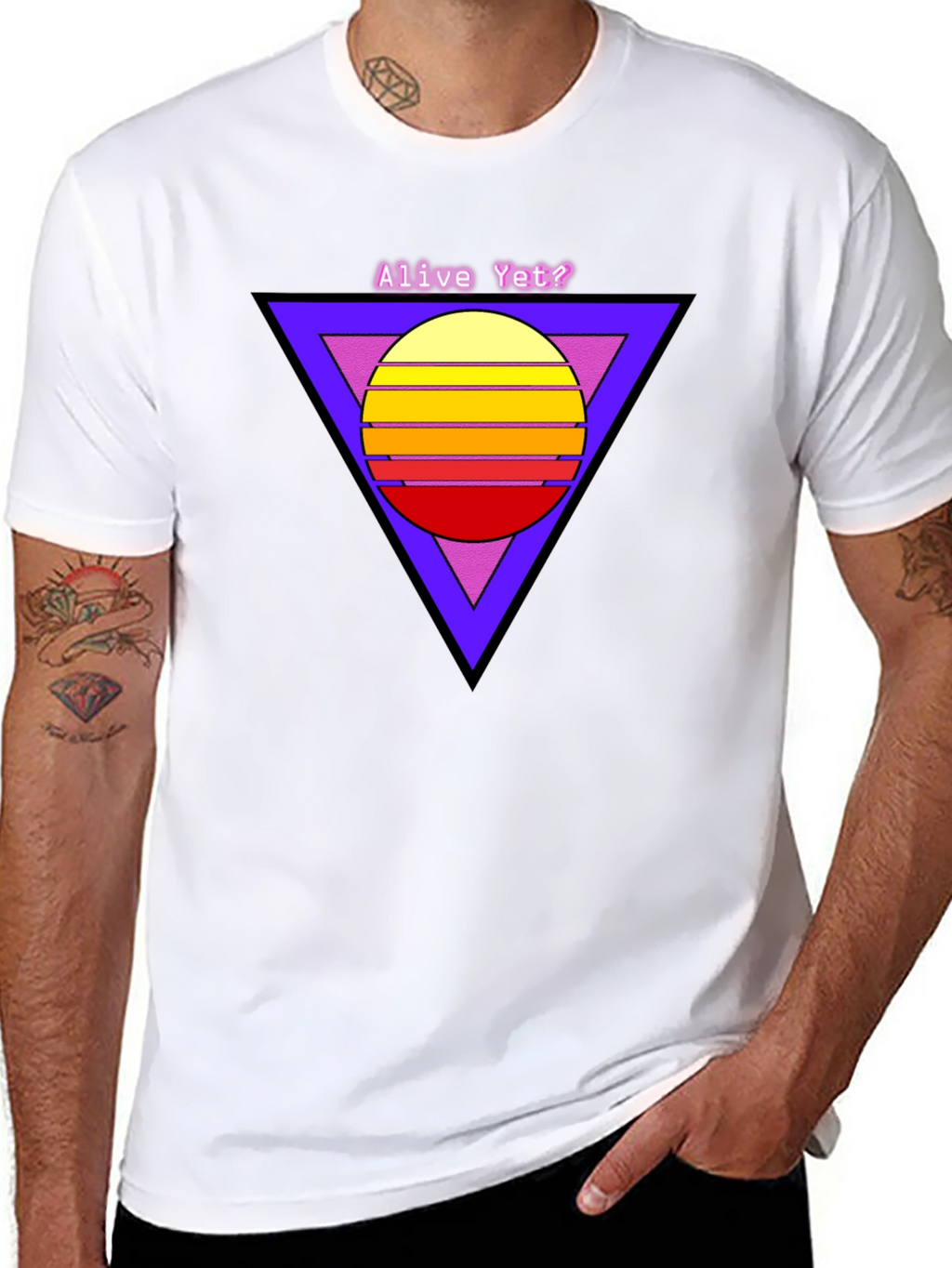 Alive Yet? Retro Graphic Tee