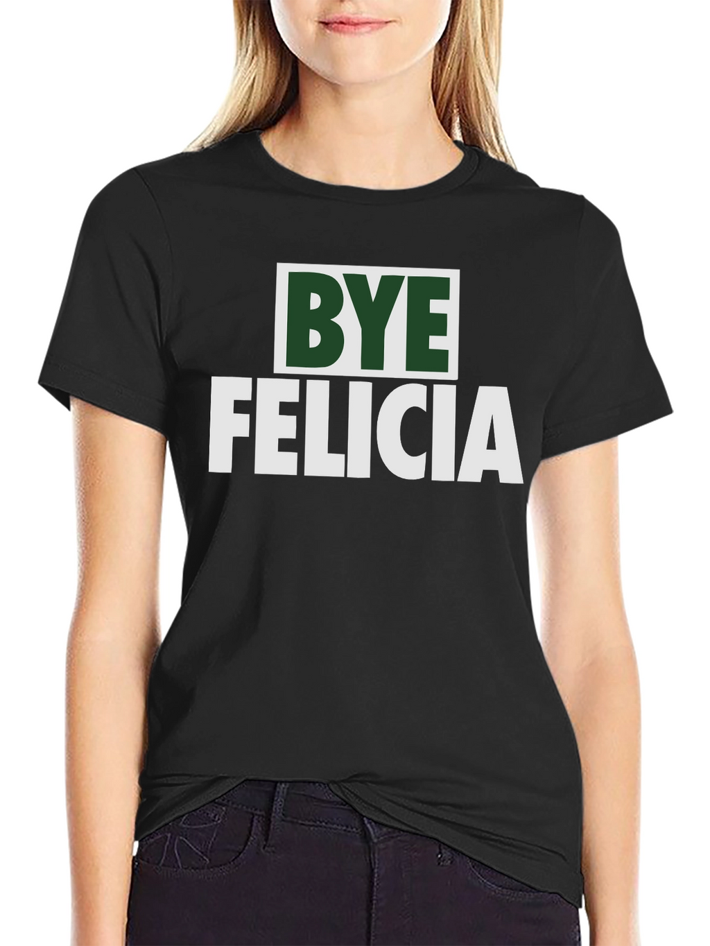Bye Felicia Graphic T-Shirt - Trendy Slogan Tee