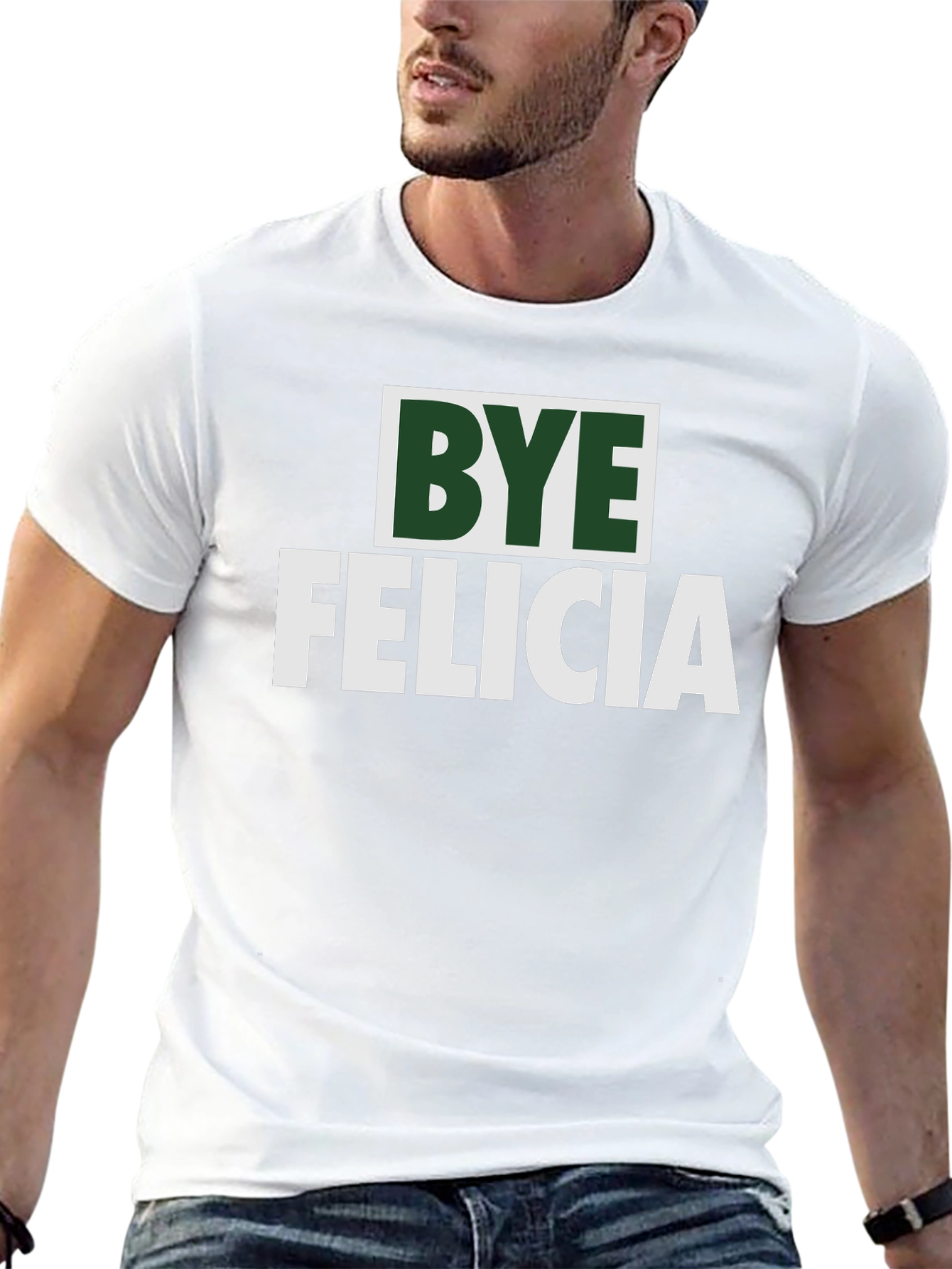 Bye Felicia Graphic T-Shirt - Trendy Slogan Tee