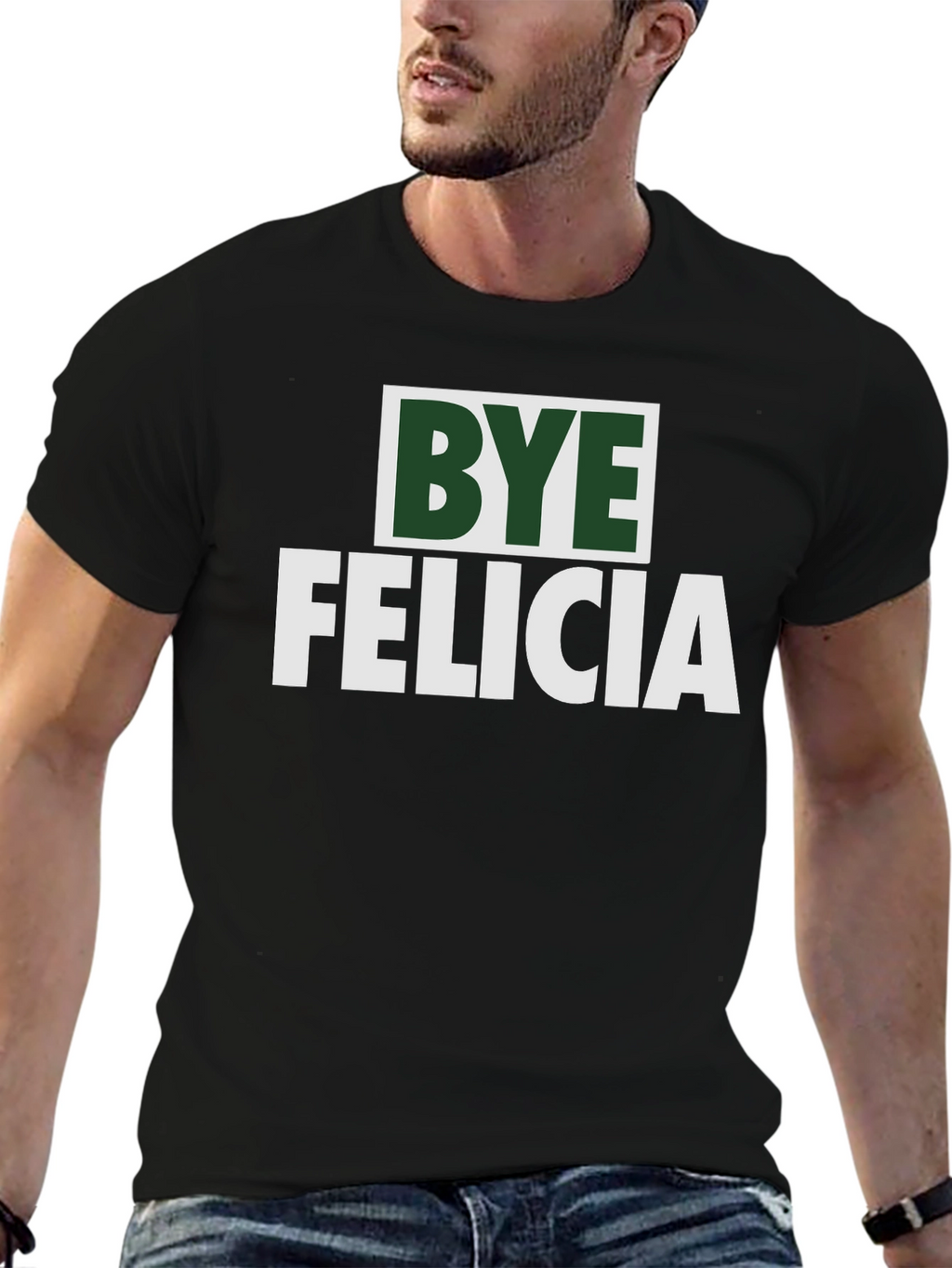 Bye Felicia Graphic T-Shirt - Trendy Slogan Tee