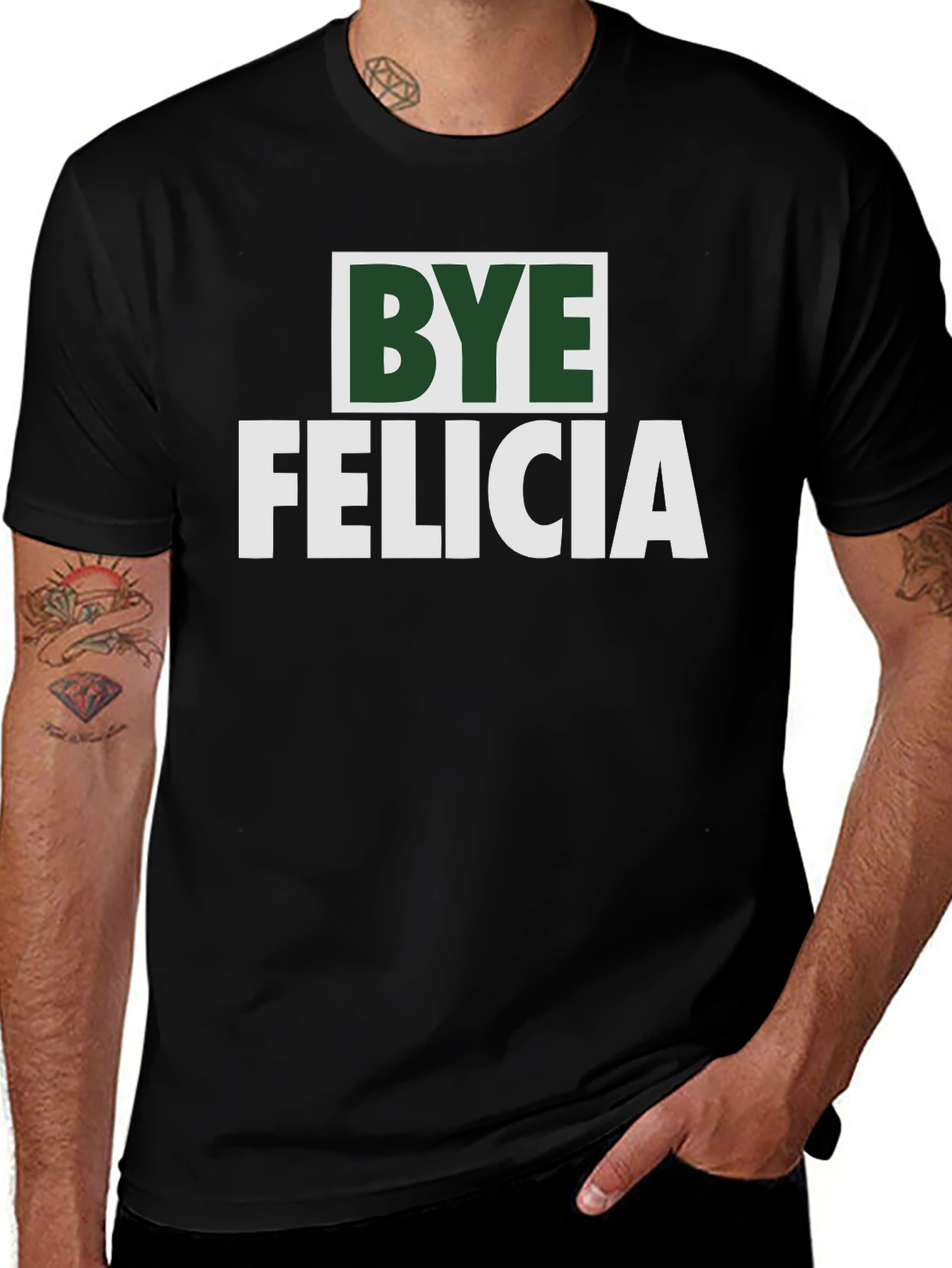 Bye Felicia Graphic T-Shirt - Trendy Slogan Tee