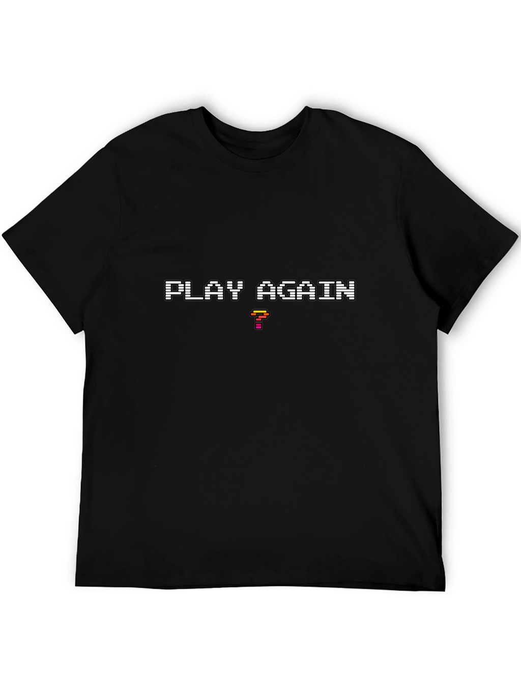Pixel Play Again Graphic Tee - Gamer Style