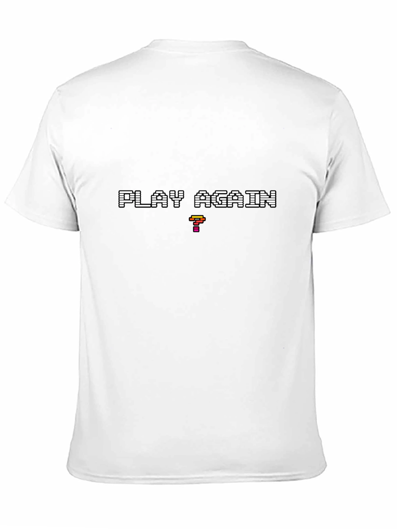 Pixel Play Again Graphic Tee - Gamer Style